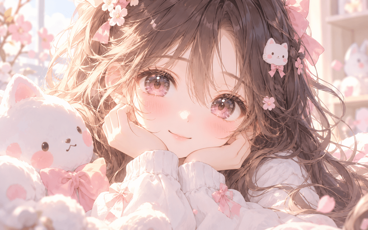 Ảnh Anime Nữ Cute Làm Avatar Cực Đáng Yêu, Nhìn Là Mê