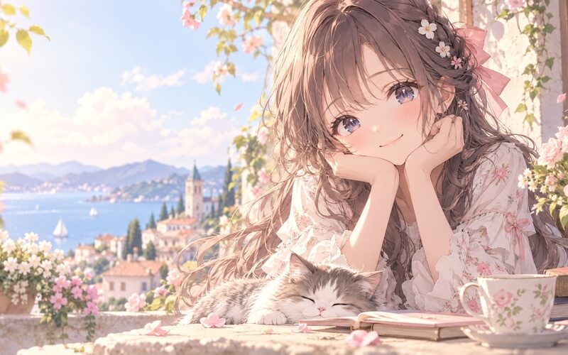 10+ Ảnh Anime Nữ Đẹp Và Dễ Thương, Ngắm Mãi Không Chán